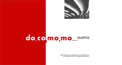 Desktop Screenshot of docomomo.at