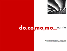 Tablet Screenshot of docomomo.at